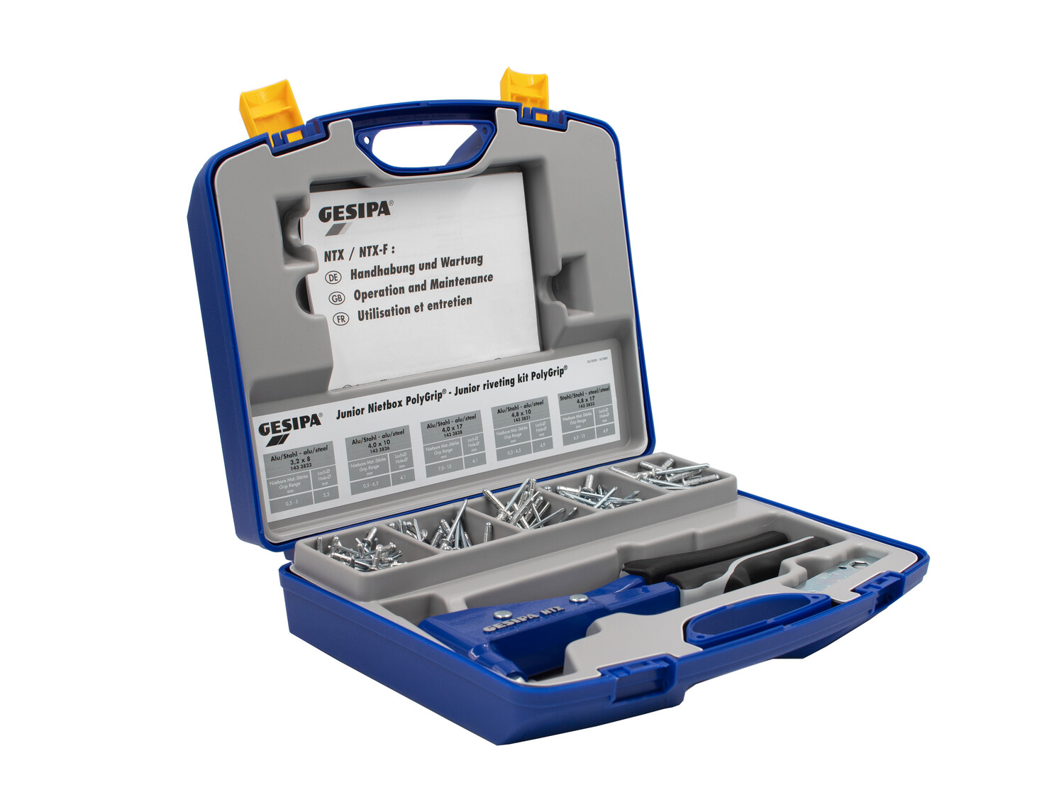Gesipa junior assortimentskit NTX Polygrip